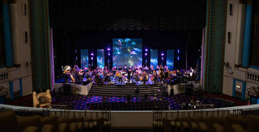 RPO on stage at The Gaumont State Cinema